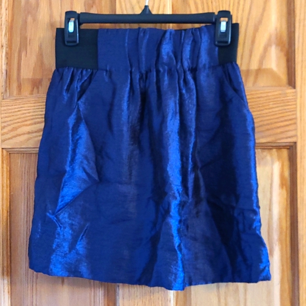 Blue skirt